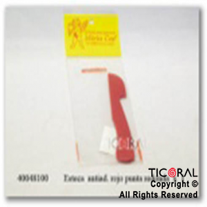 ESTECA ANTIAD ROJO PUNTA REDONDA x 1